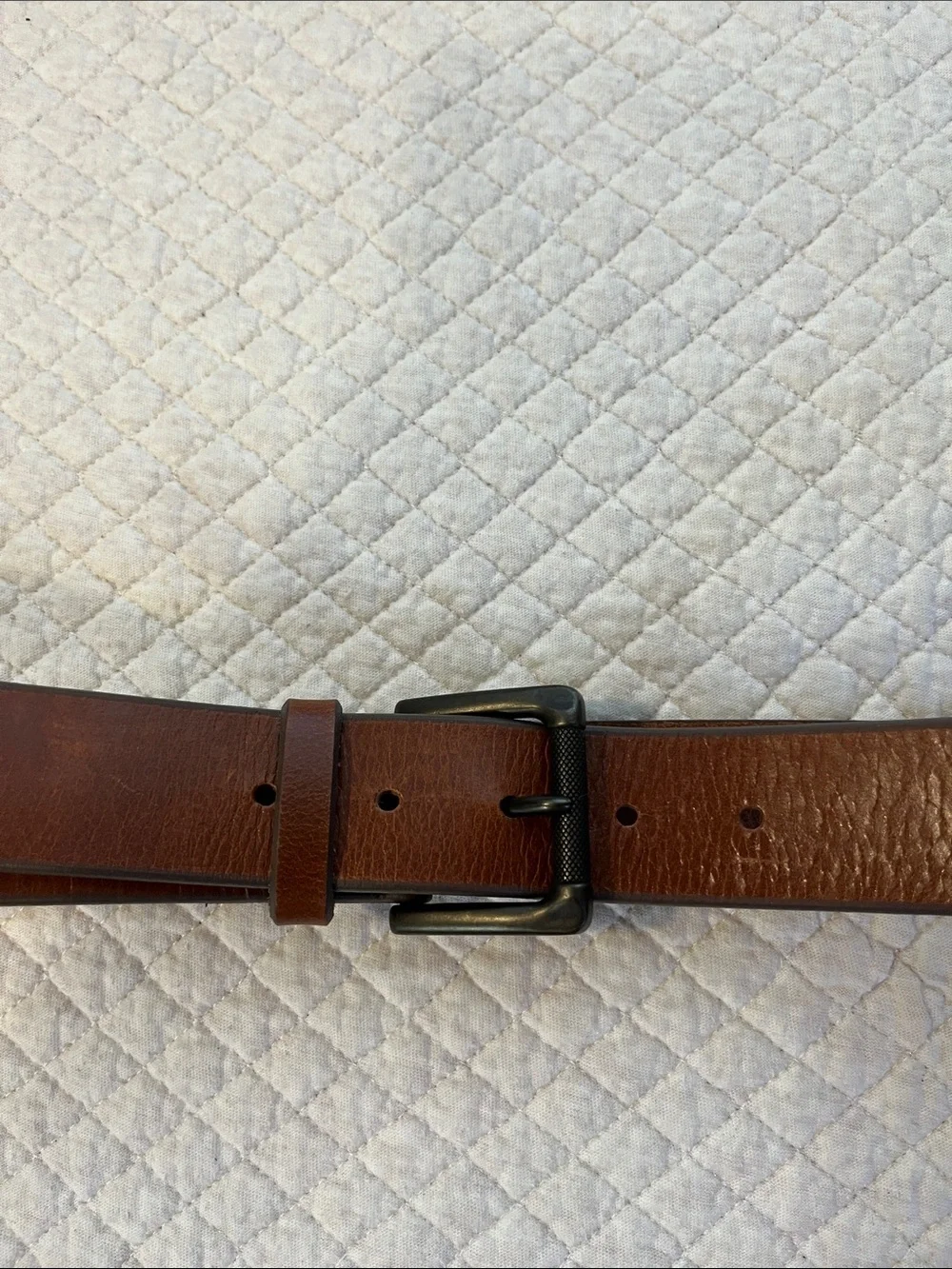 Banana republic men’s leather belt size 34